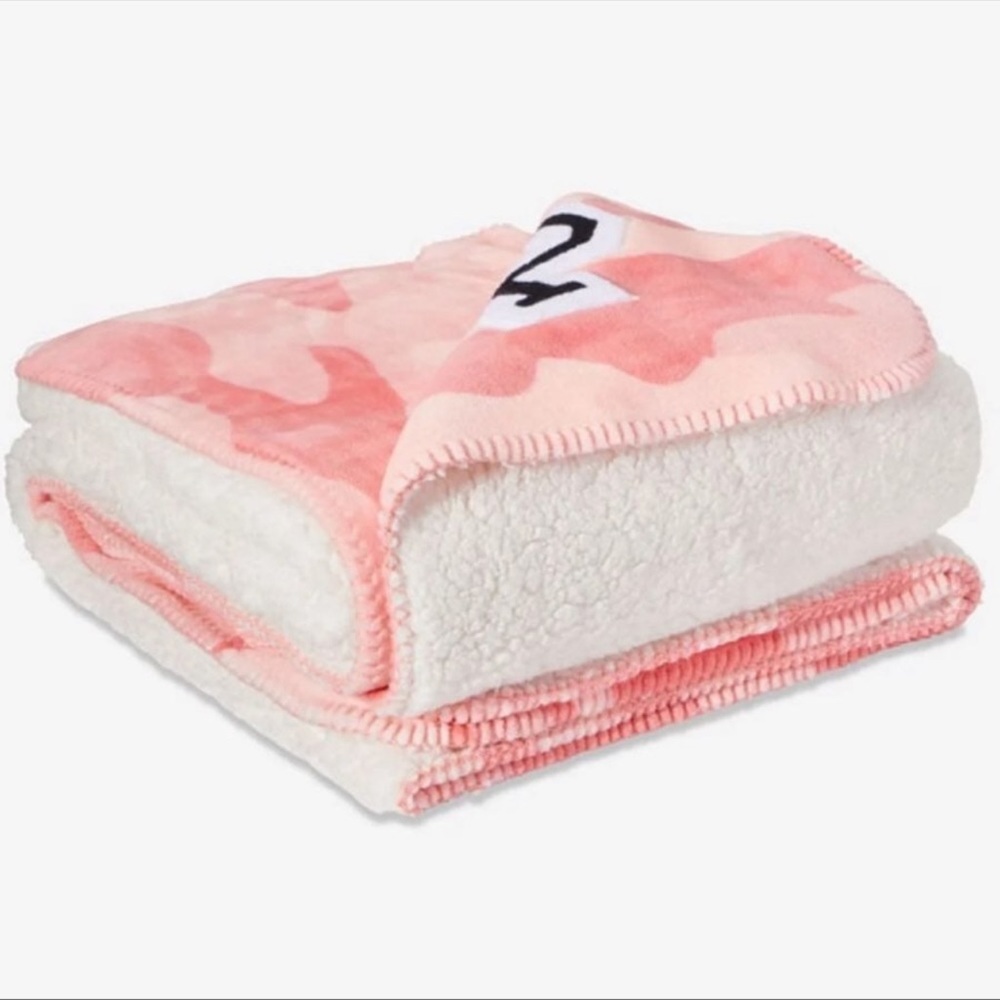 VS Pink Sherpa Blanket